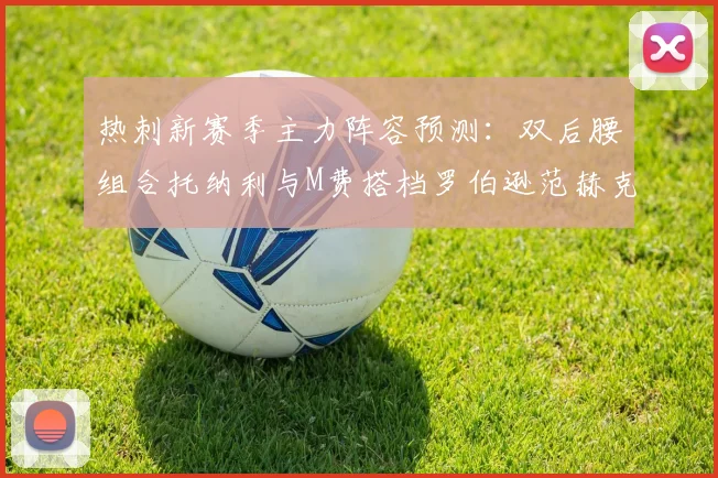 热刺新赛季主力阵容预测：双后腰组合托纳利与M费搭档罗伯逊范赫克加盟